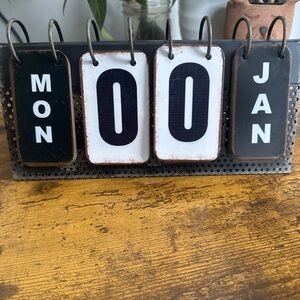 Vintage Style Perpetual Calendar